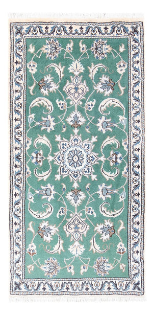 Perserteppich - Nain - 141 x 68 cm - grün