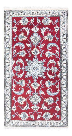 Perserteppich - Nain - 141 x 72 cm - rot