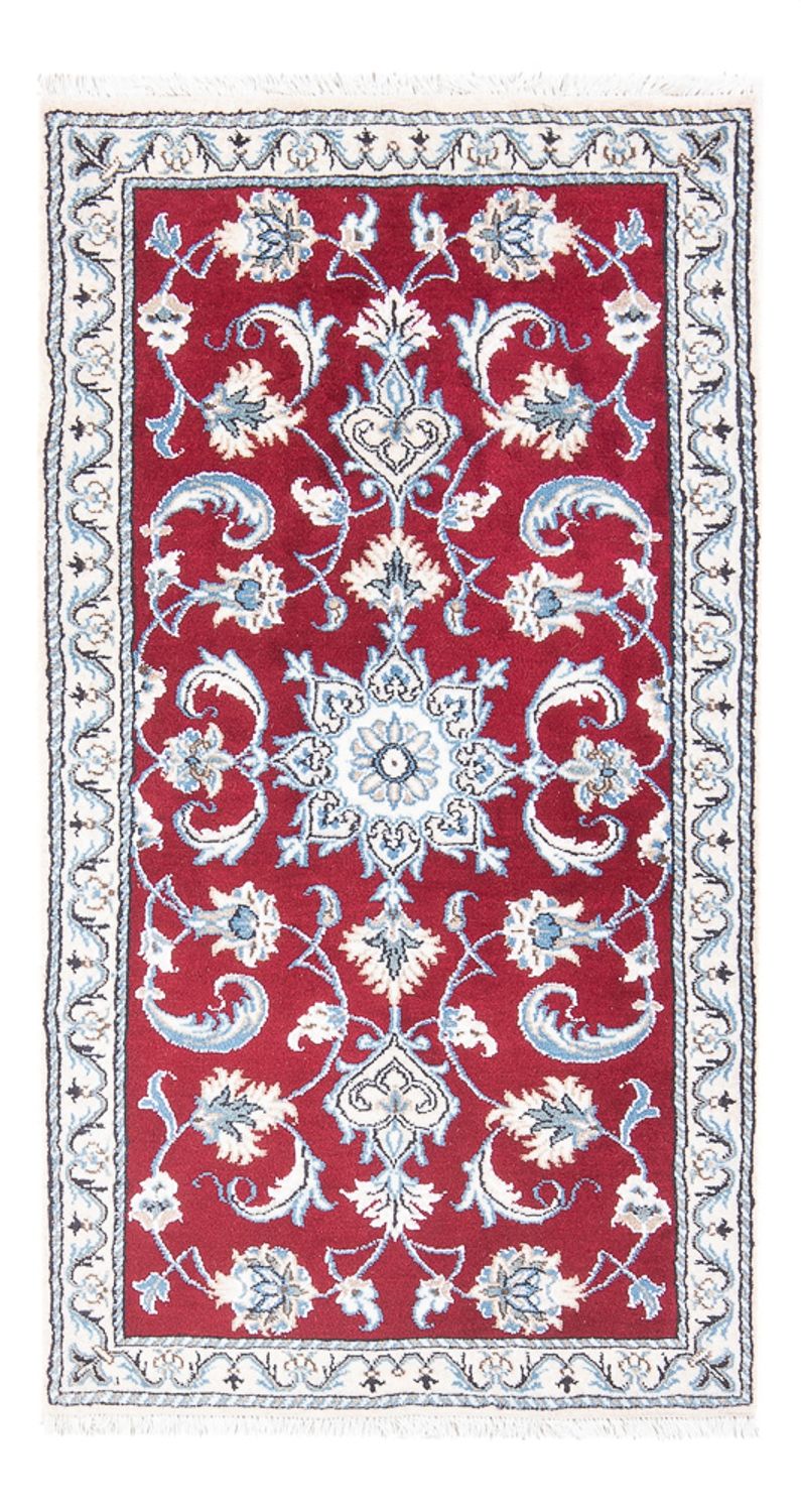 Perserteppich - Nain - 141 x 72 cm - rot