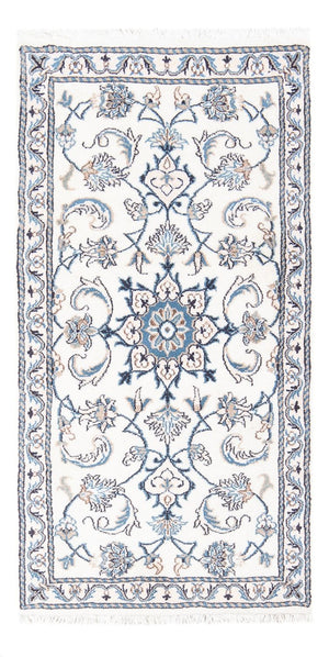 Perserteppich - Nain - 143 x 69 cm - creme