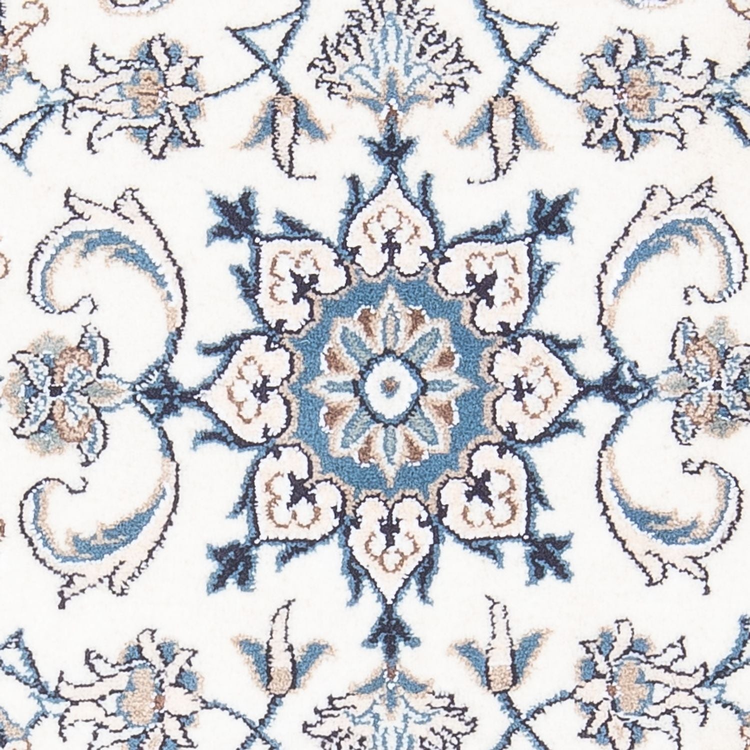 Perserteppich - Nain - 143 x 69 cm - creme