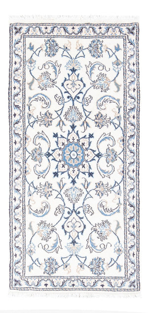 Perserteppich - Nain - 146 x 67 cm - creme