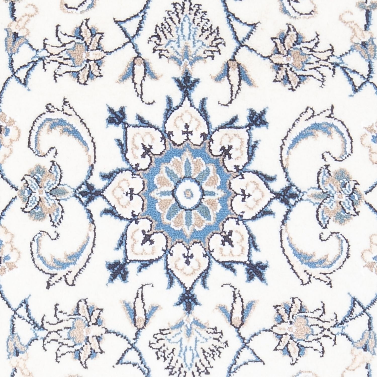 Perserteppich - Nain - 146 x 67 cm - creme