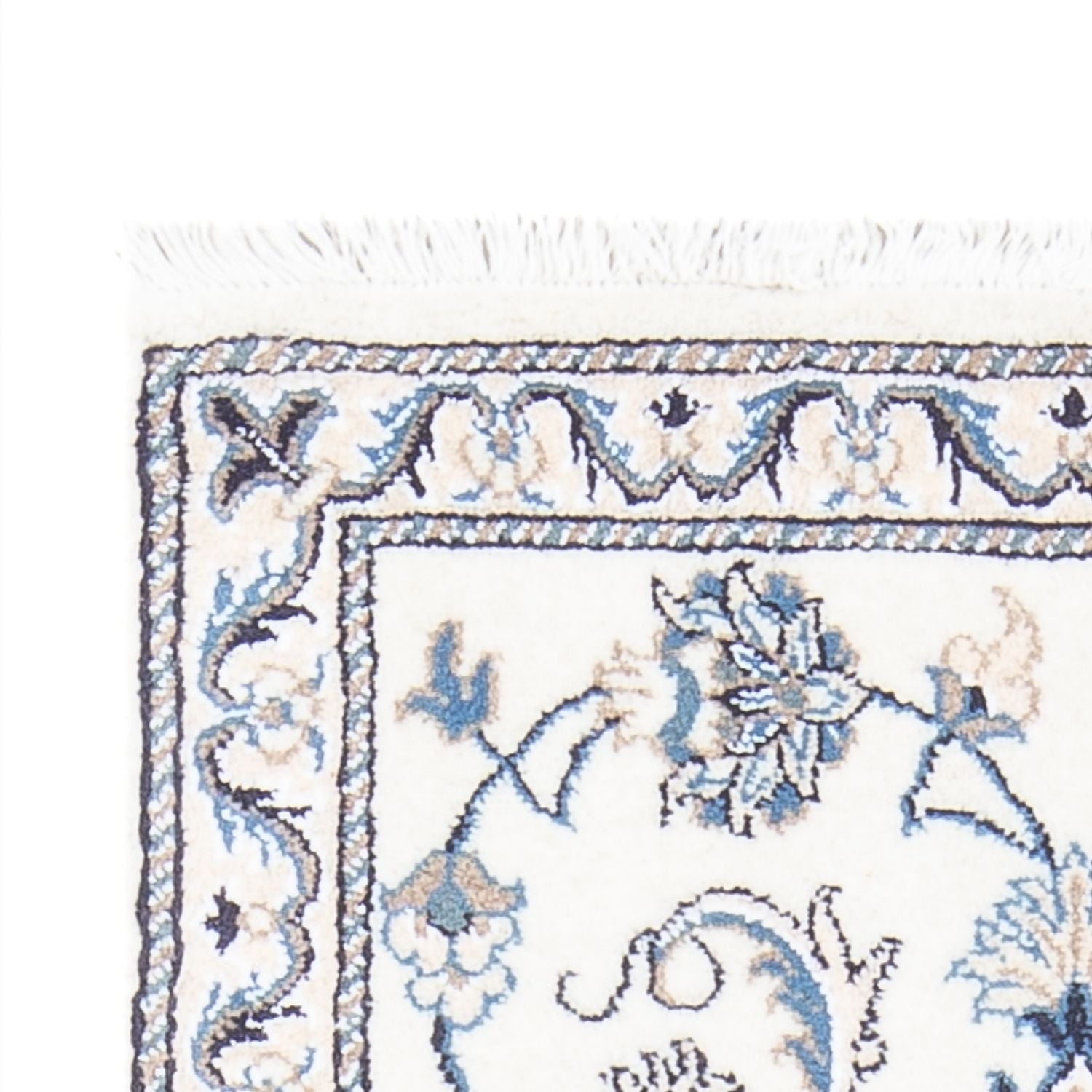 Perserteppich - Nain - 146 x 67 cm - creme