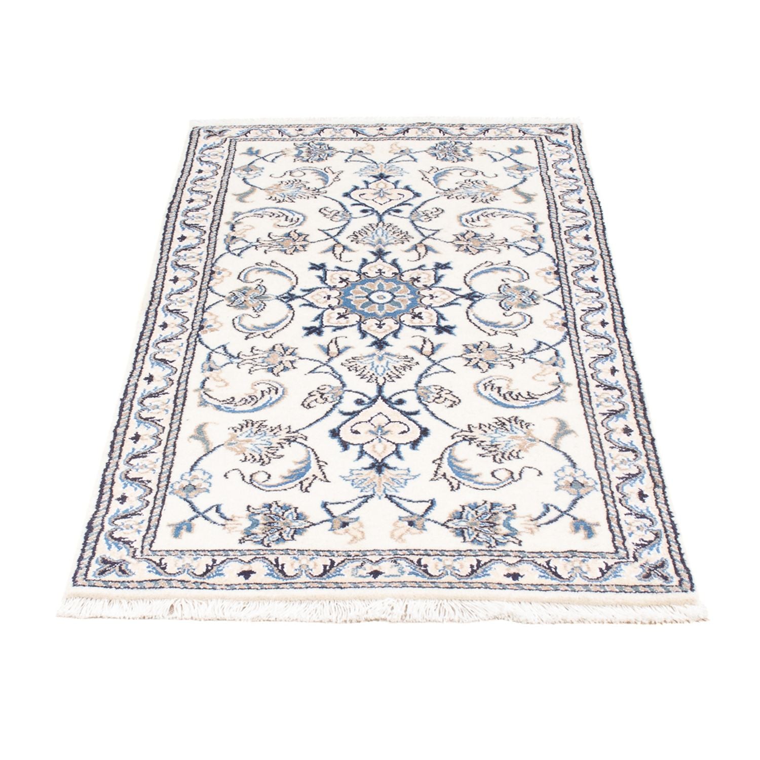Perserteppich - Nain - 146 x 67 cm - creme