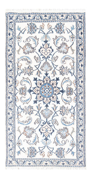 Perserteppich - Nain - 137 x 68 cm - creme