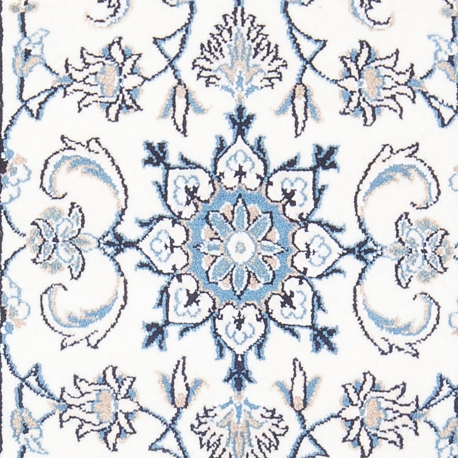 Perserteppich - Nain - 140 x 68 cm - creme