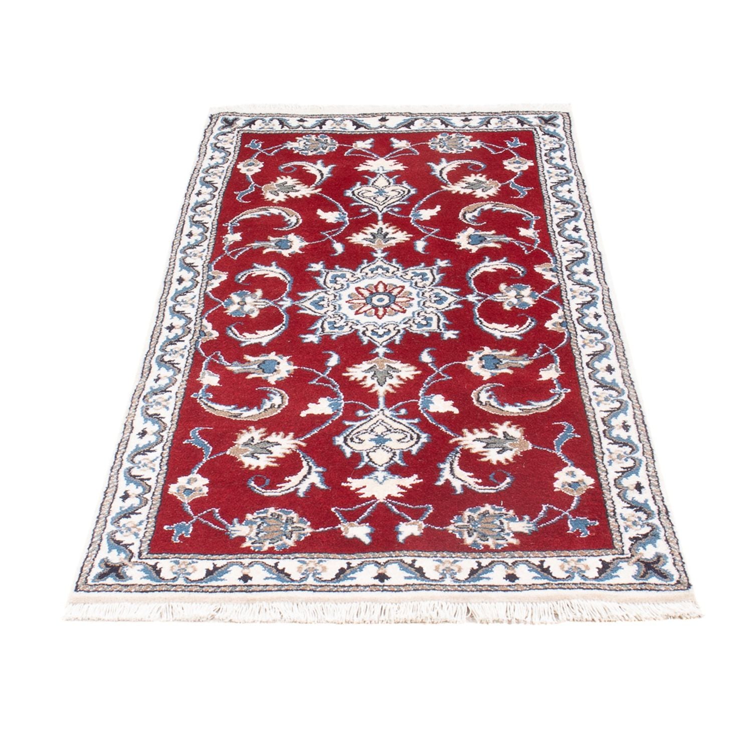 Perserteppich - Nain - 137 x 67 cm - rot