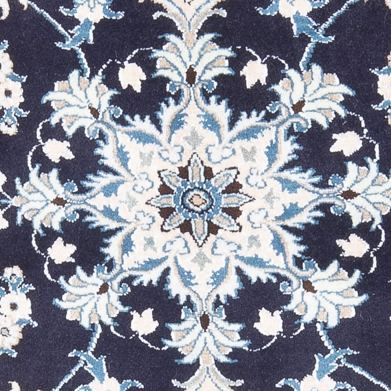 Perserteppich - Nain - 135 x 92 cm - dunkelblau
