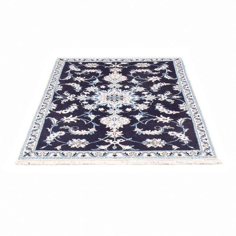 Perserteppich - Nain - 135 x 92 cm - dunkelblau