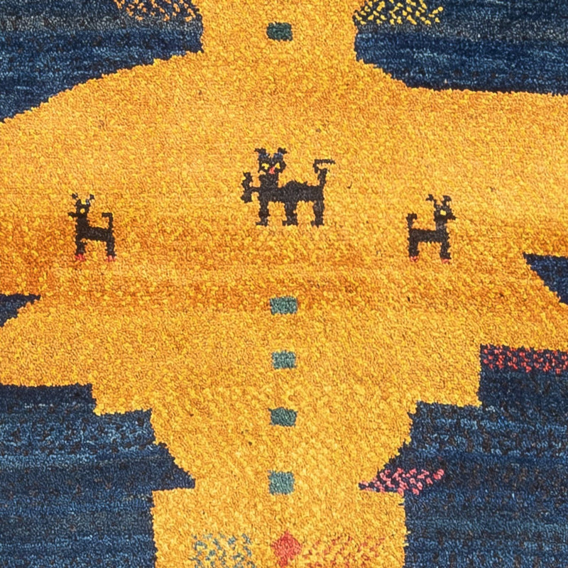 Tapis de couloir Tapis Gabbeh - Persan - 230 x 85 cm - multicolore
