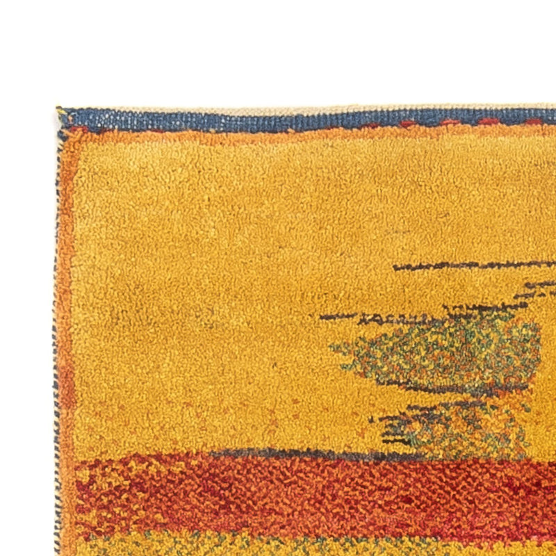 Tapis de couloir Tapis Gabbeh - Persan - 213 x 85 cm - multicolore