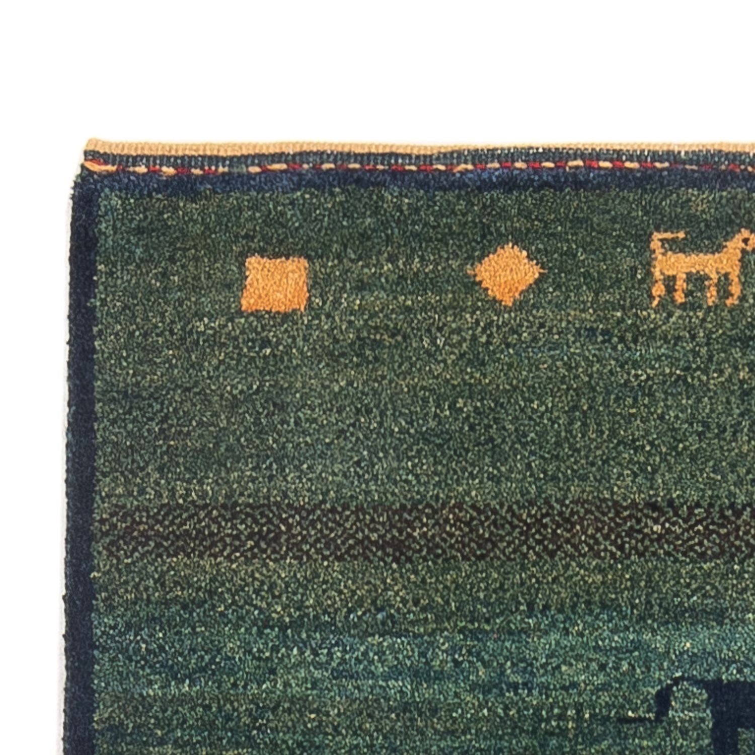Tapis de couloir Tapis Gabbeh - Persan - 195 x 87 cm - multicolore