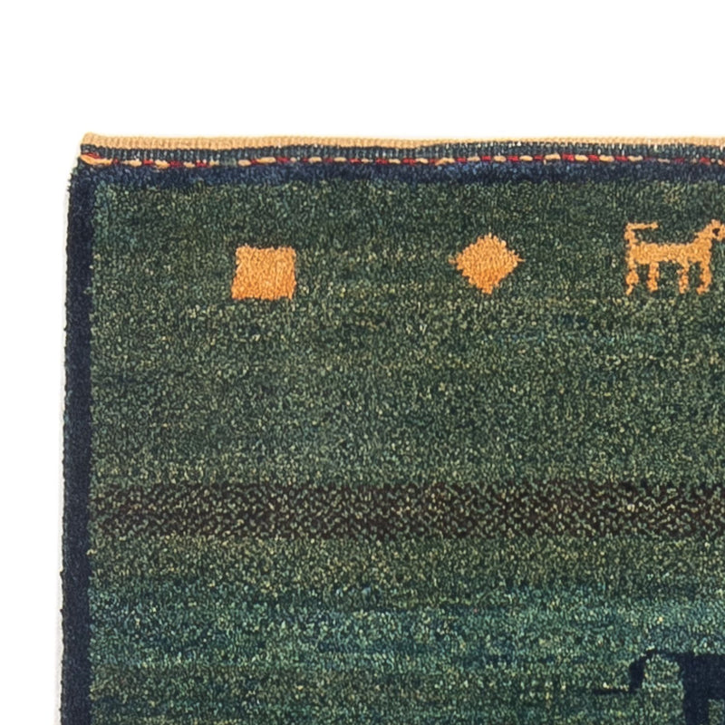 Tapis de couloir Tapis Gabbeh - Persan - 195 x 87 cm - multicolore