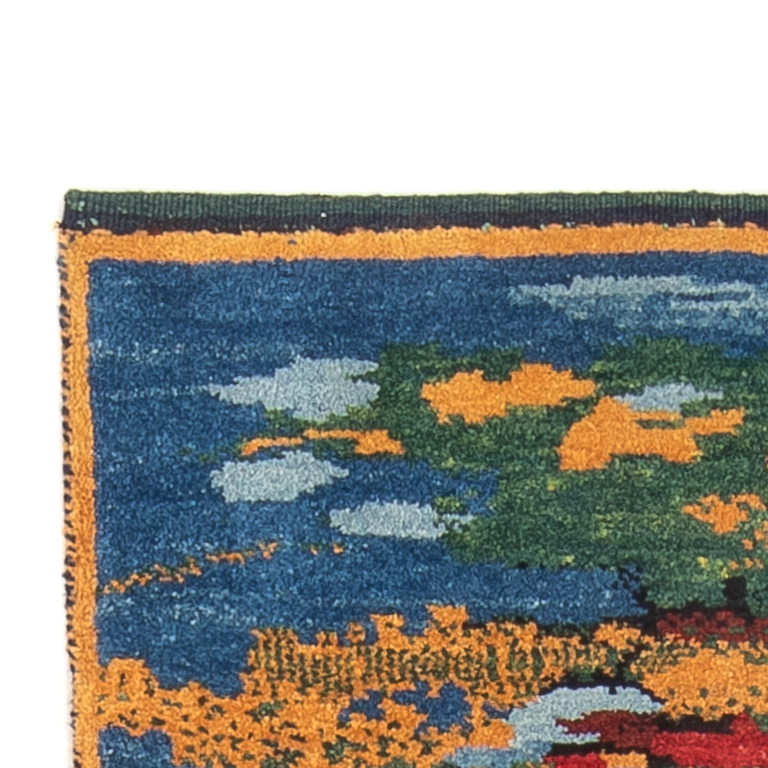 Tapis de couloir Tapis Gabbeh - Persan - 242 x 78 cm - multicolore