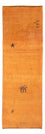 Tapis de couloir Tapis Gabbeh - Persan - 220 x 74 cm - orange
