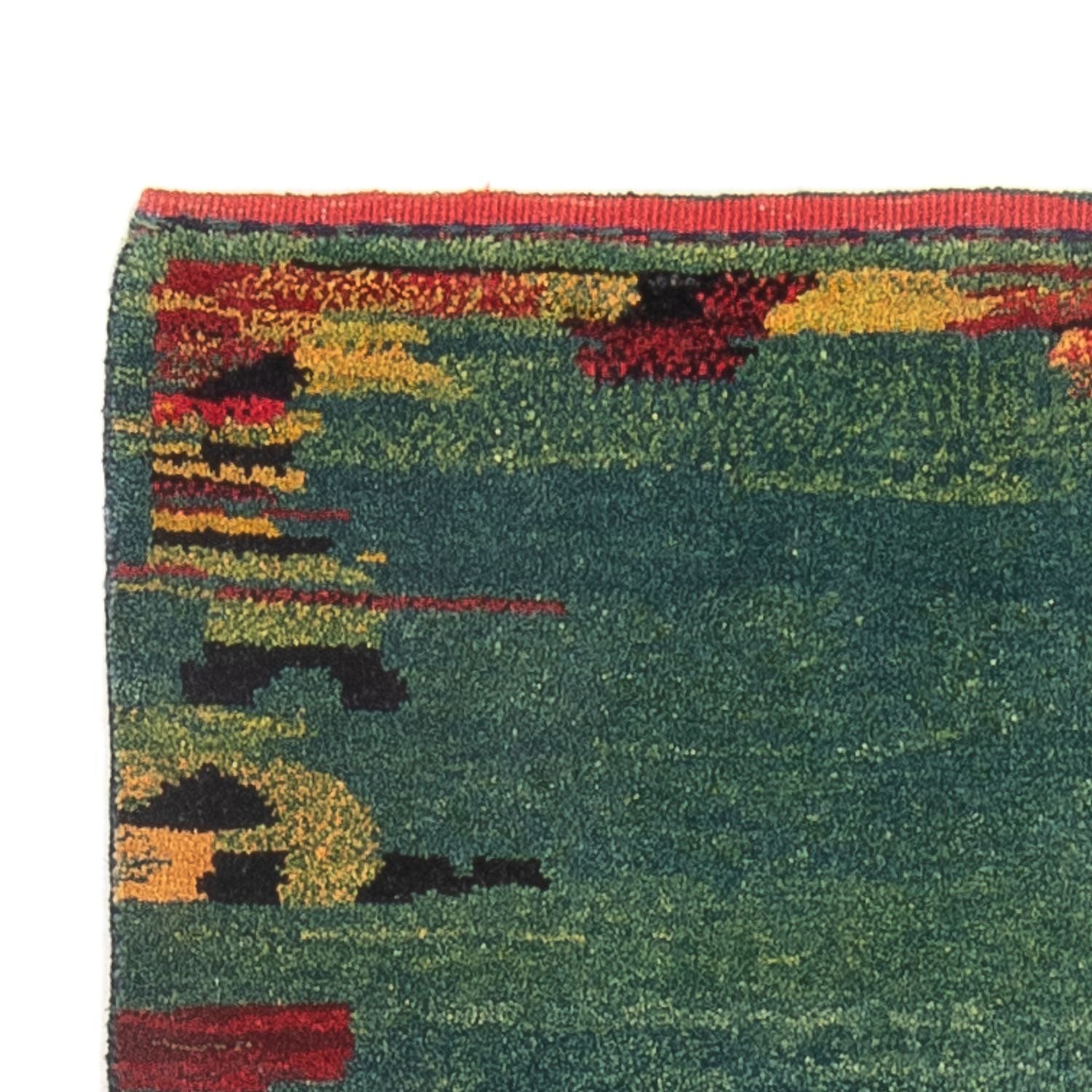 Tapis de couloir Tapis Gabbeh - Persan - 218 x 87 cm - multicolore