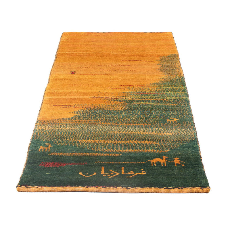 Tapis de couloir Tapis Gabbeh - Persan - 186 x 71 cm - multicolore