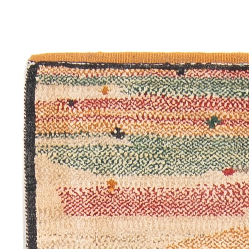 Tapis de couloir Tapis Gabbeh - Persan - 205 x 78 cm - multicolore