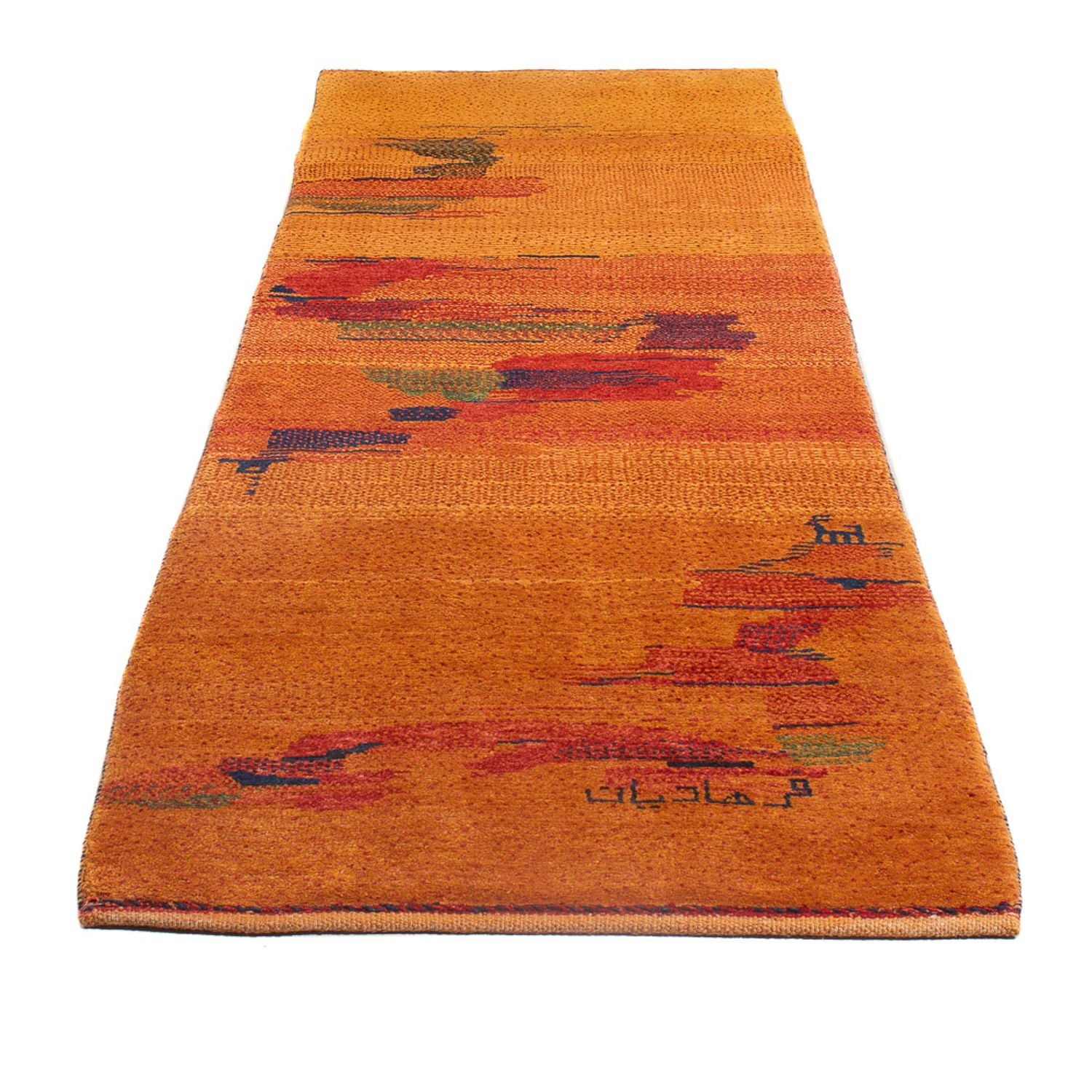 Tapis de couloir Tapis Gabbeh - Persan - 285 x 83 cm - multicolore