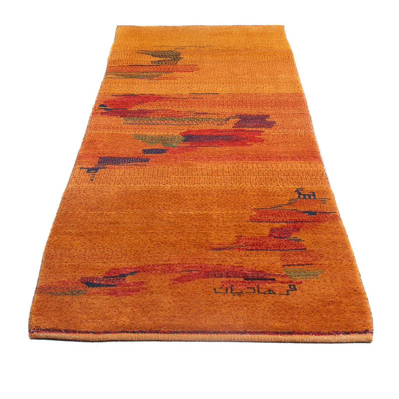 Tapis de couloir Tapis Gabbeh - Persan - 285 x 83 cm - multicolore