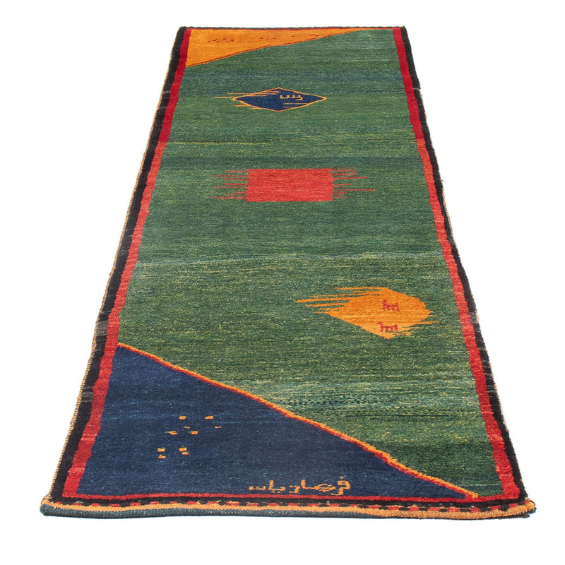 Tapis de couloir Tapis Gabbeh - Persan - 265 x 72 cm - multicolore