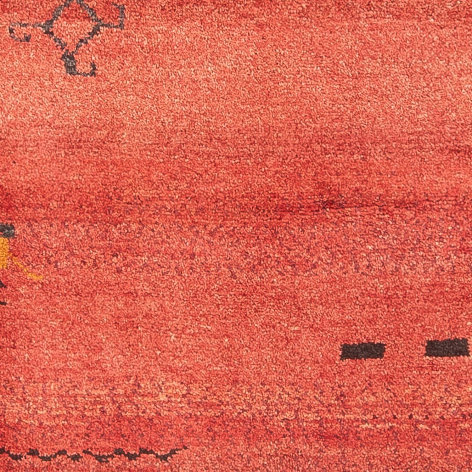 Tapis de couloir Tapis Gabbeh - Persan - 225 x 83 cm - rouge clair