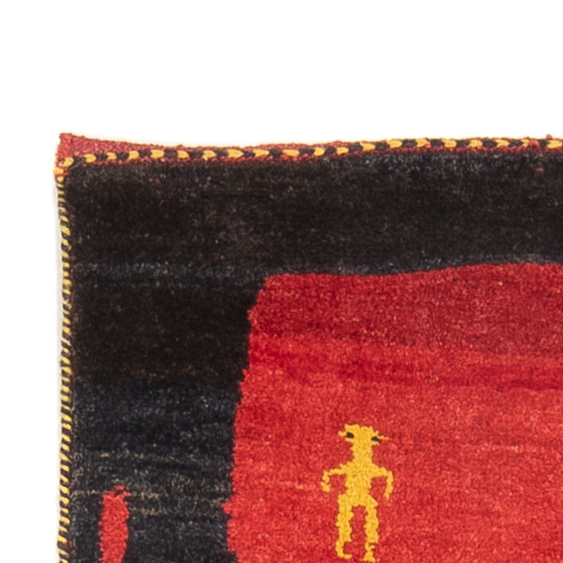 Tapis de couloir Tapis Gabbeh - Persan - 230 x 73 cm - multicolore