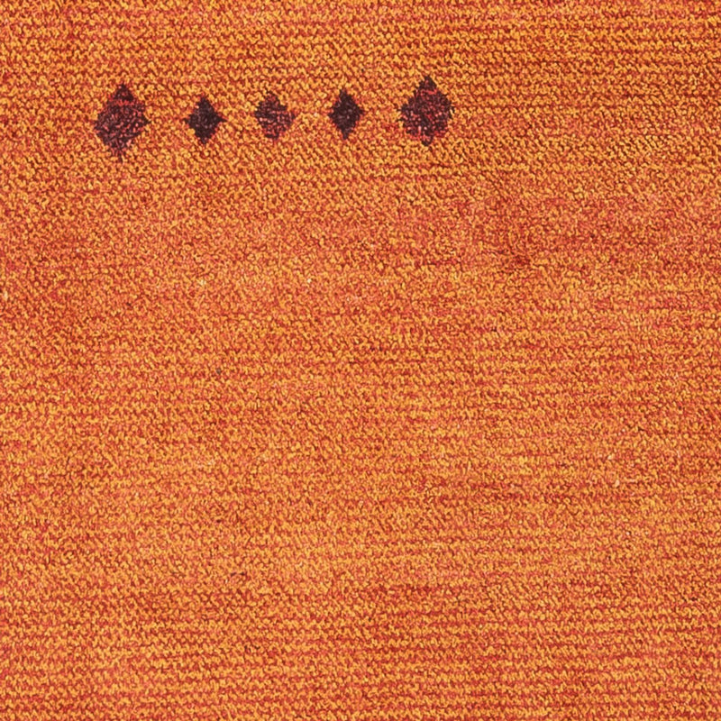 Tapis de couloir Tapis Gabbeh - Persan - 247 x 87 cm - terracotta
