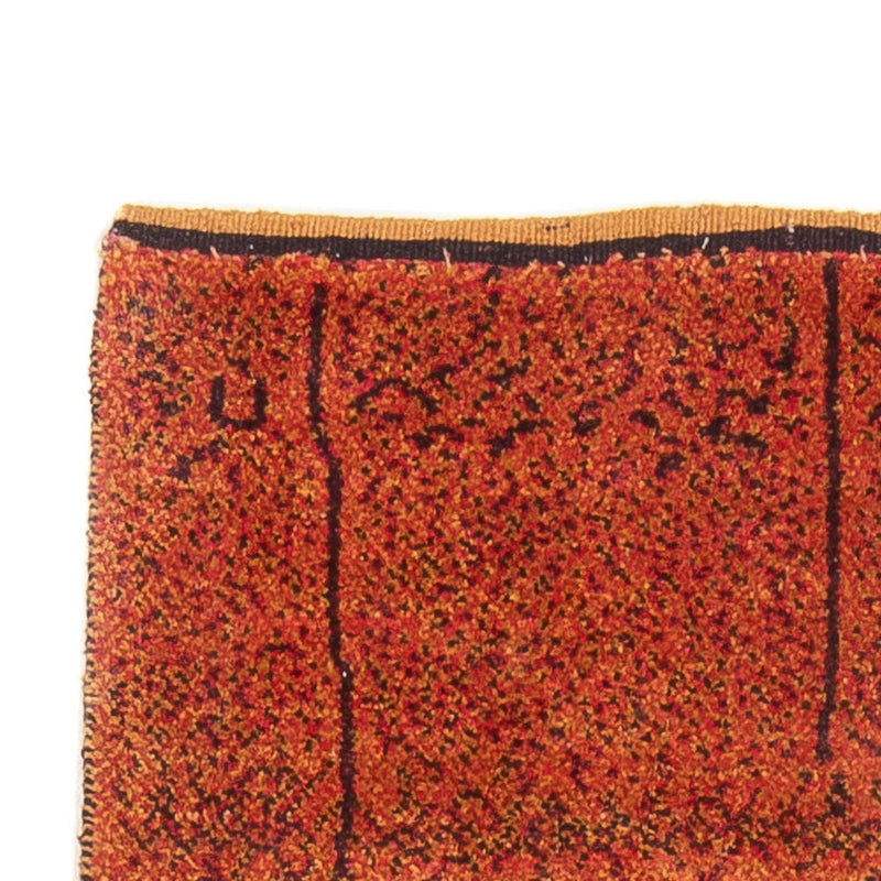 Tapis de couloir Tapis Gabbeh - Persan - 247 x 87 cm - terracotta