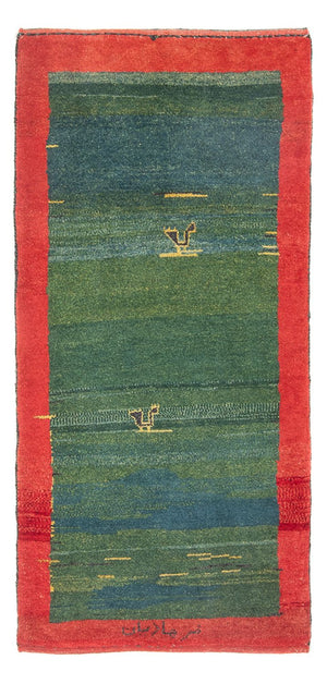 Tapis de couloir Tapis Gabbeh - Persan - 178 x 82 cm - multicolore