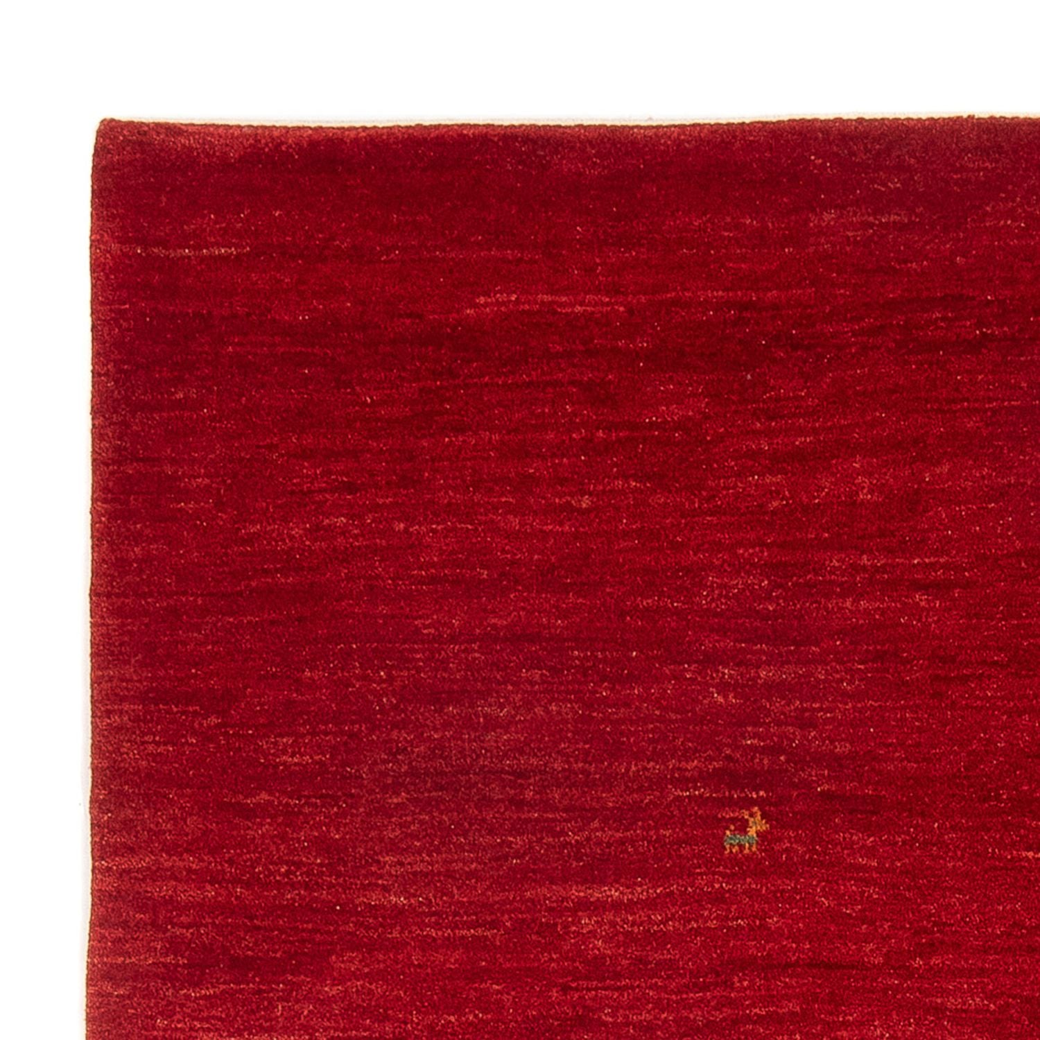 Tapis Gabbeh - Persan - 232 x 175 cm - rouge