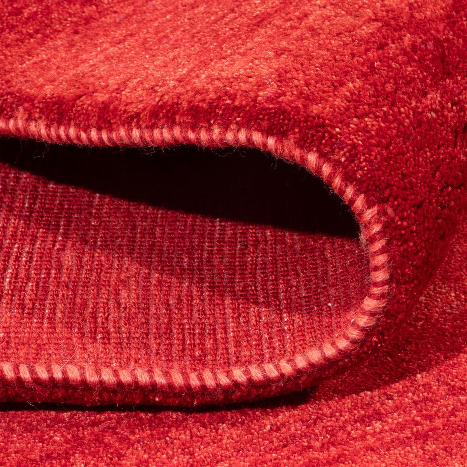 Tapis Gabbeh - Persan - 229 x 174 cm - rouge