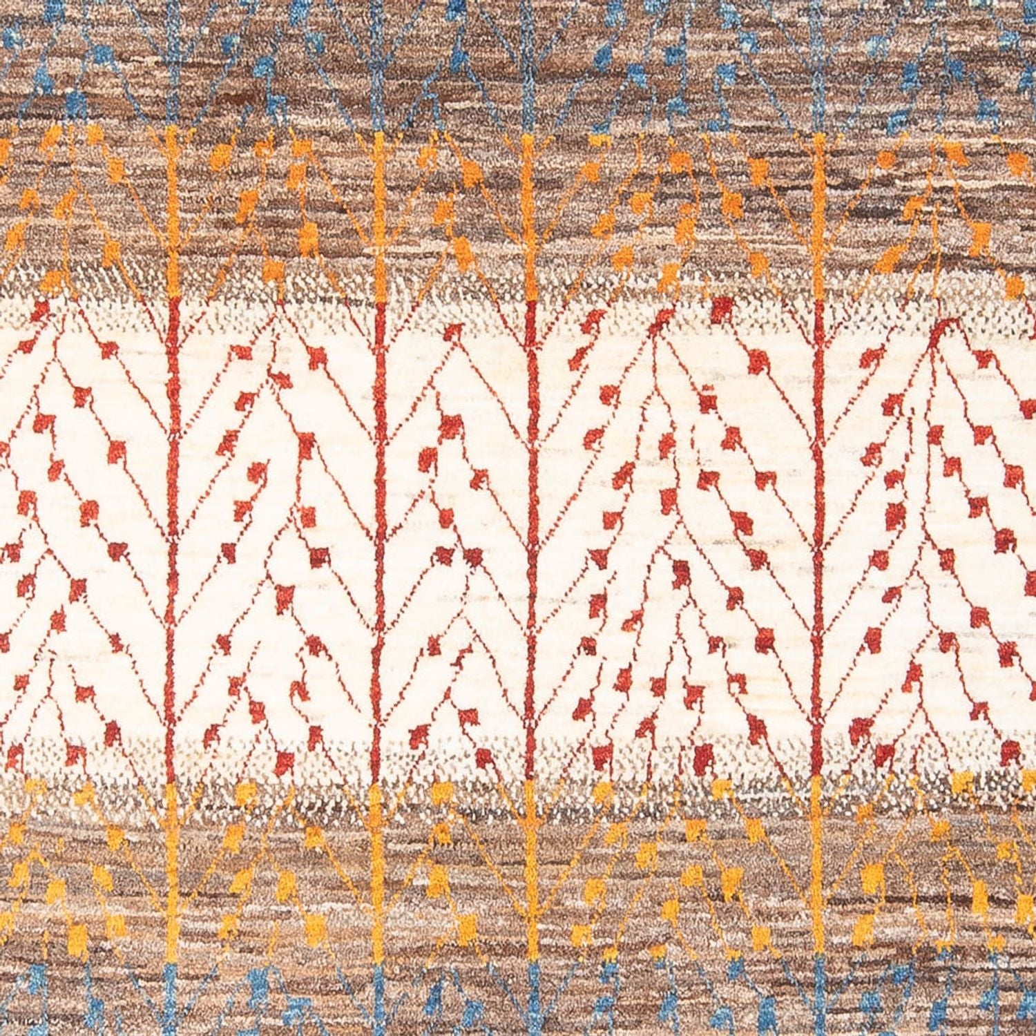 Gabbeh Teppich - Loribaft Perser - 218 x 154 cm - mehrfarbig
