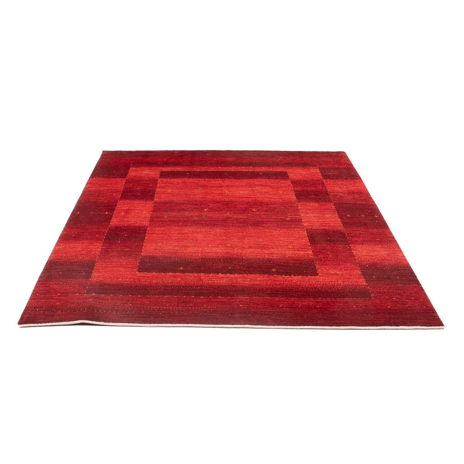 Gabbeh Teppich - Loribaft Perser - 204 x 155 cm - rot