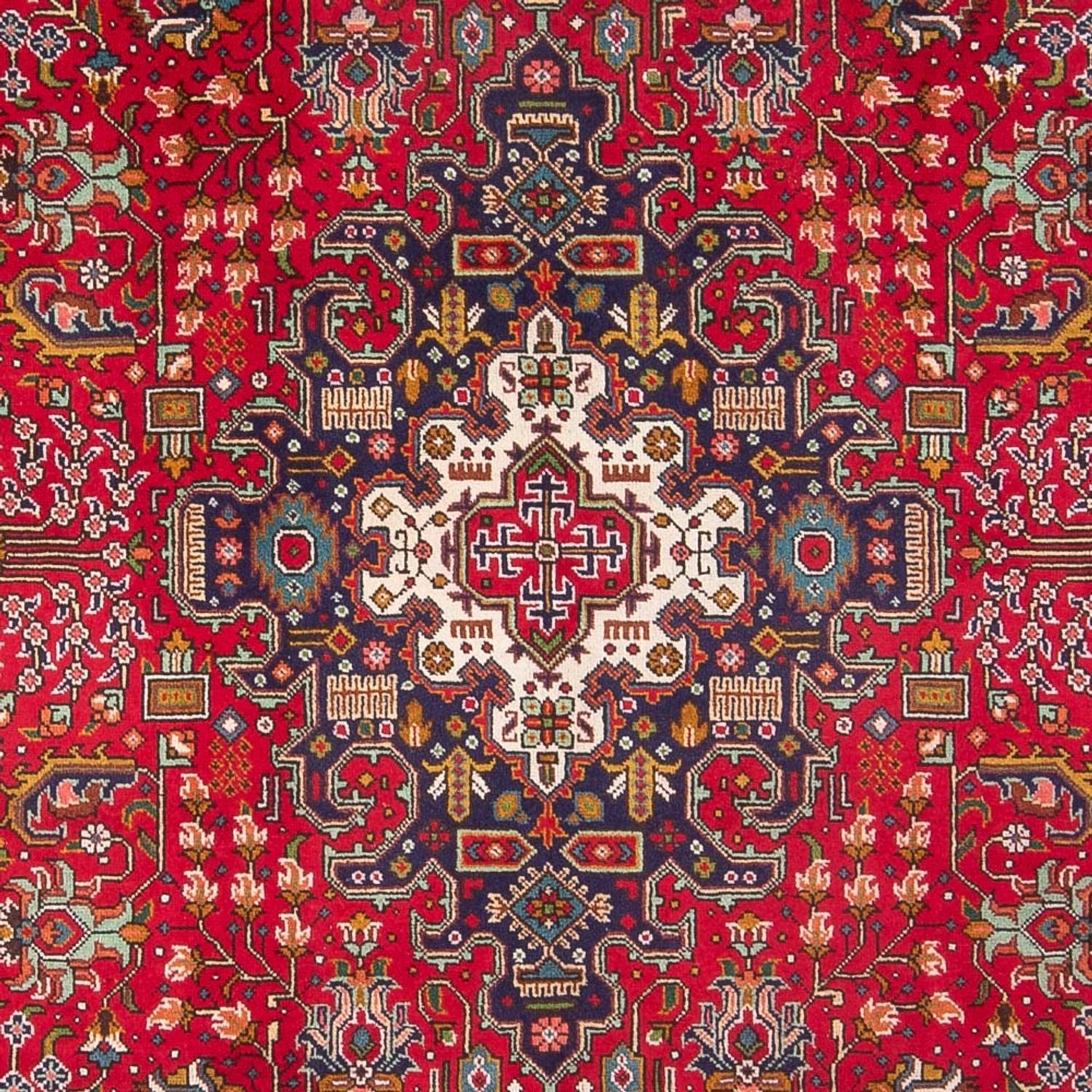Tapis persan - Keshan - 294 x 202 cm - rouge