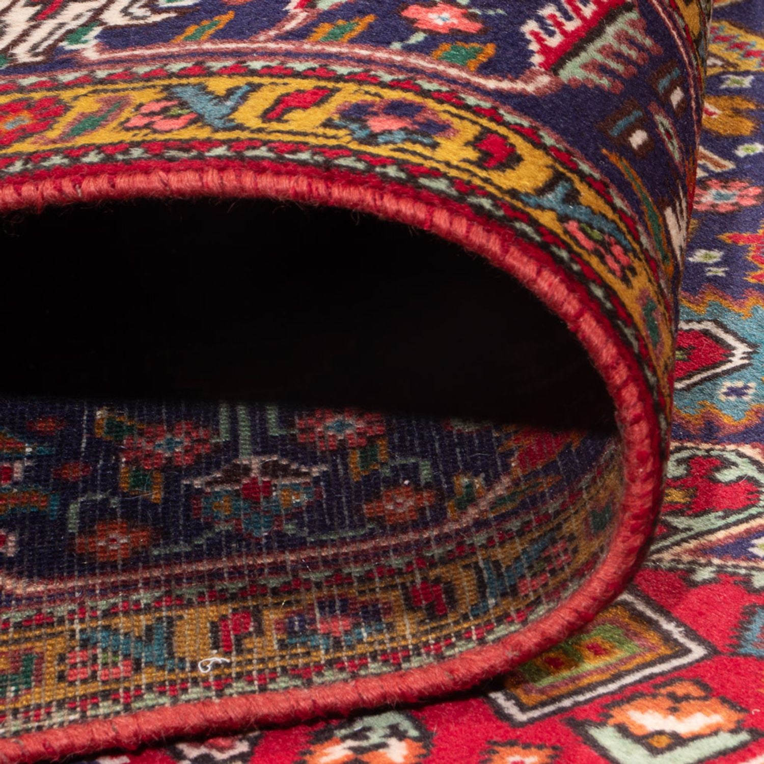 Tapis persan - Keshan - 294 x 202 cm - rouge