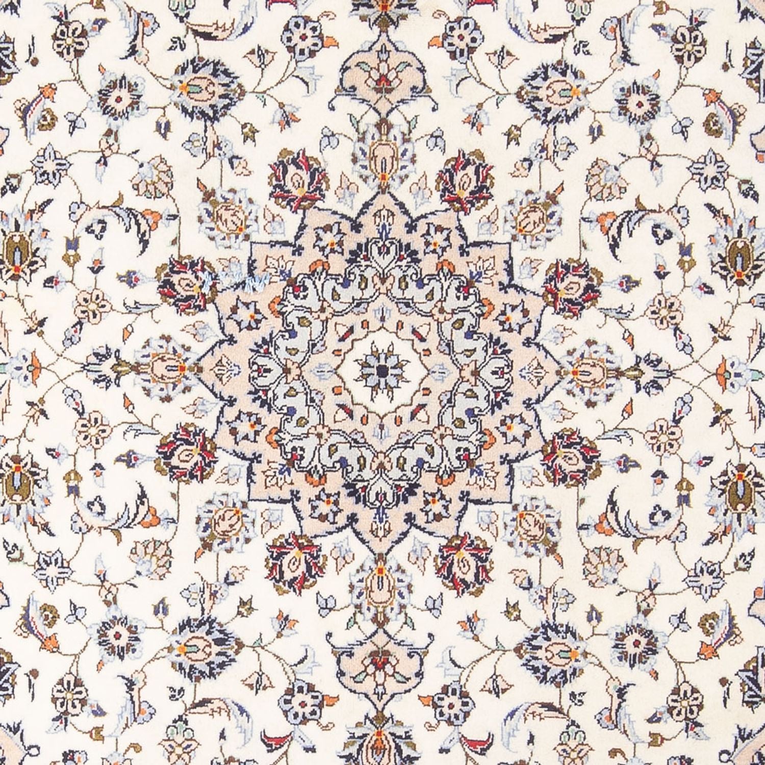 Tapis persan - Keshan - 302 x 199 cm - crème