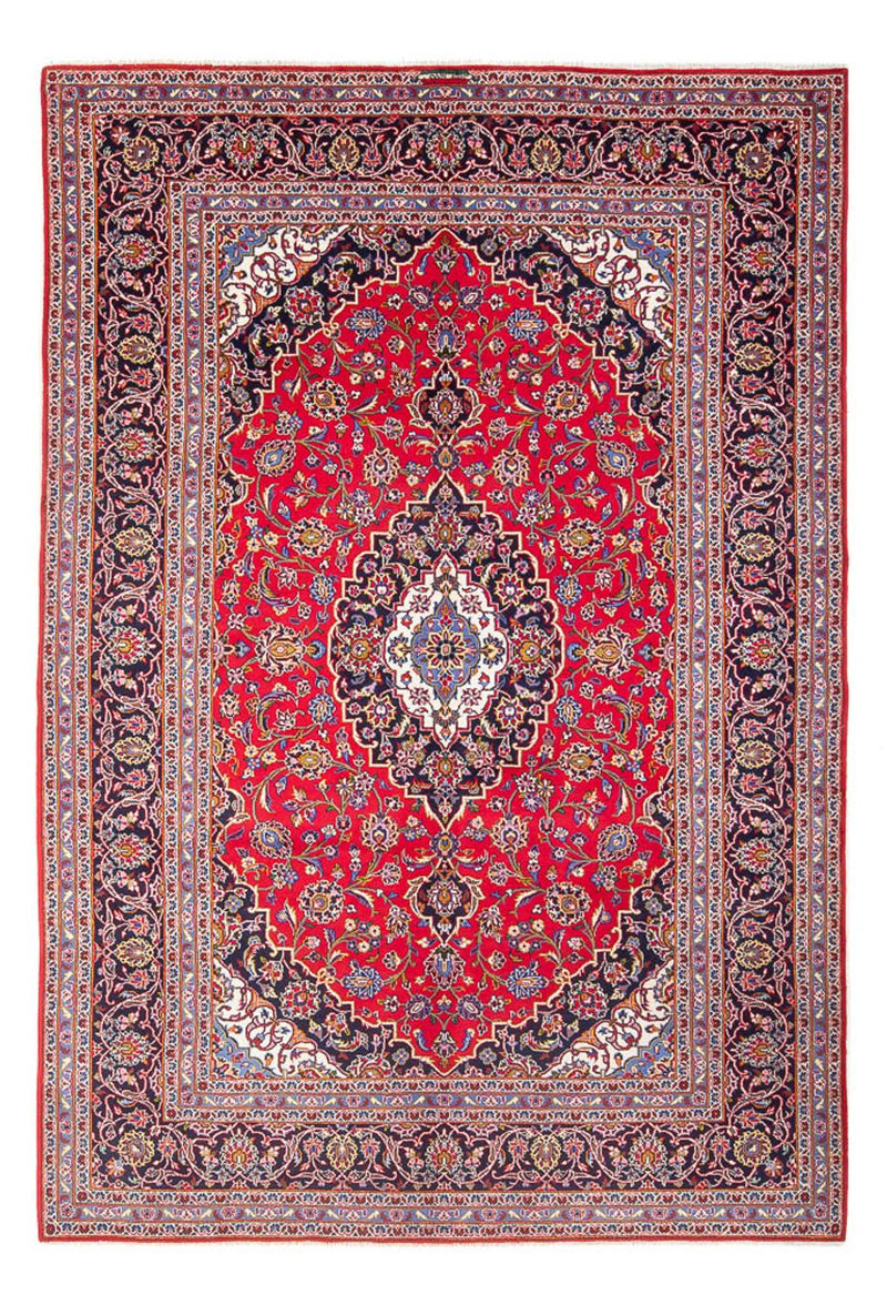 Tapis persan - Keshan - 294 x 201 cm - rouge