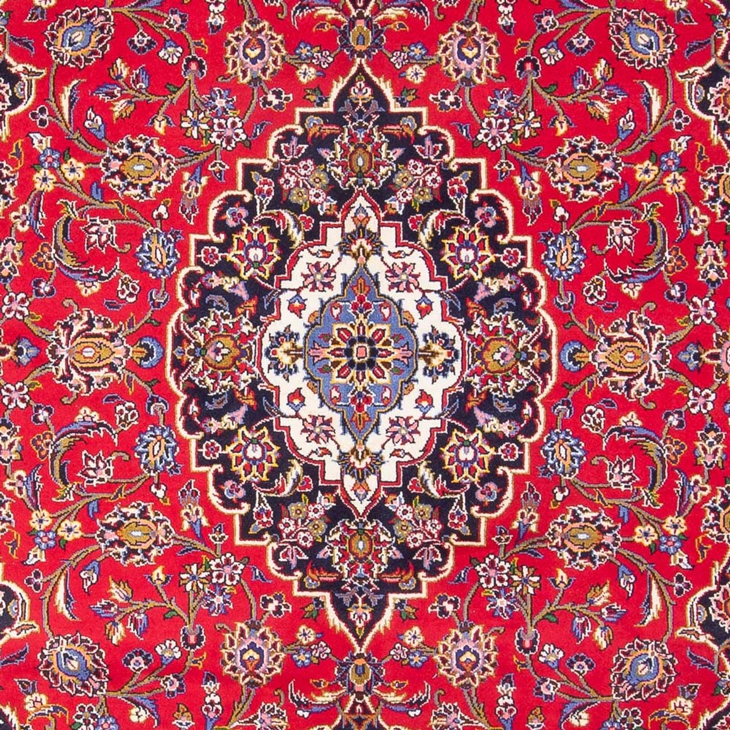 Tapis persan - Keshan - 294 x 201 cm - rouge