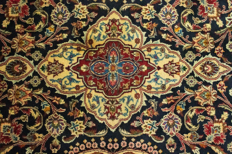 Tapis persan - Classique - 283 x 196 cm - noir