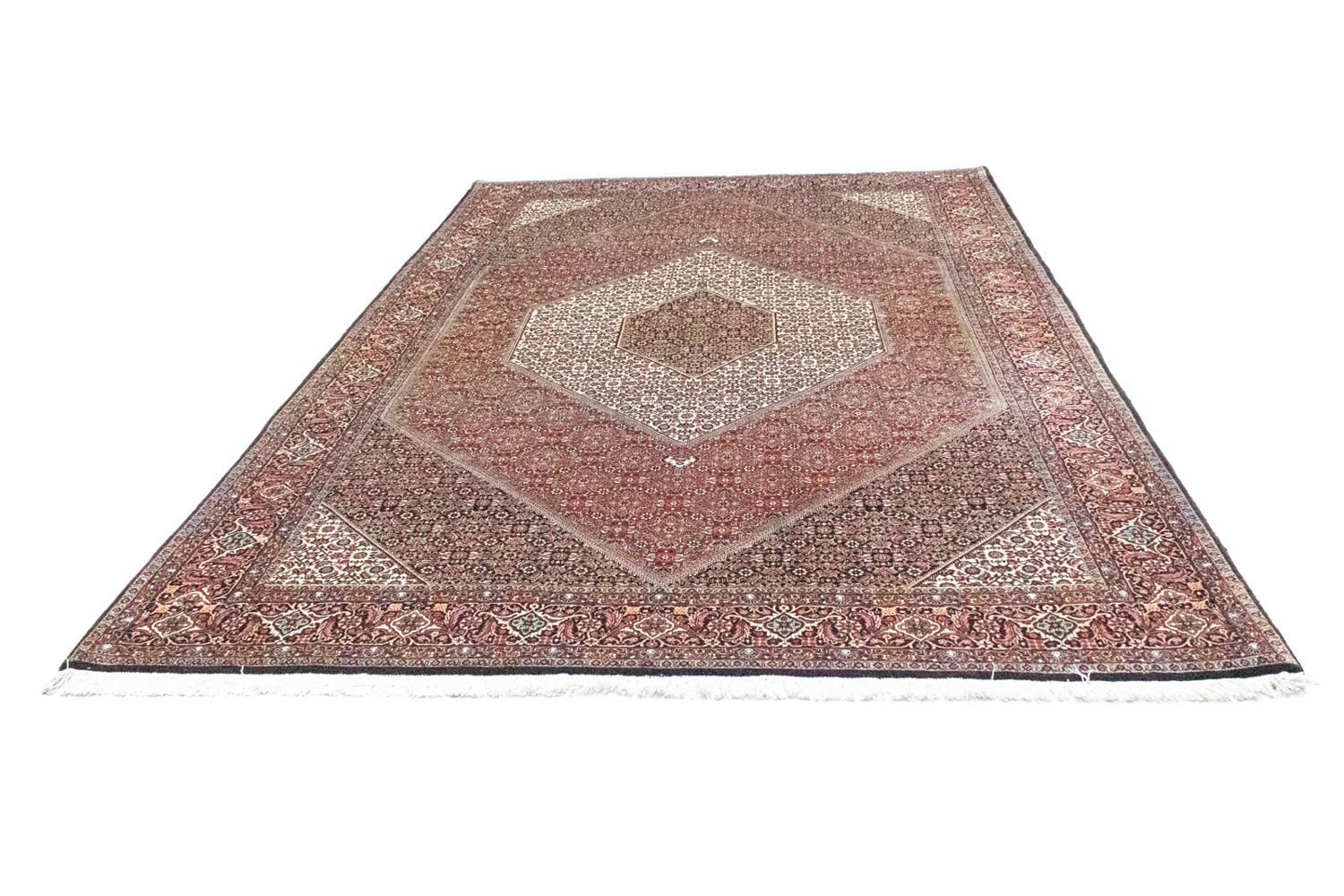 Tapis persan - Bidjar - 307 x 205 cm - rouge