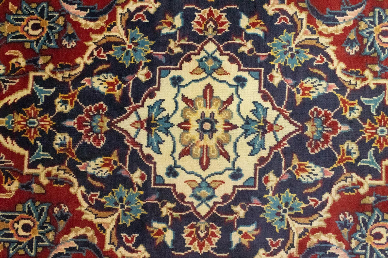 Tapis persan - Keshan - 307 x 192 cm - rouge