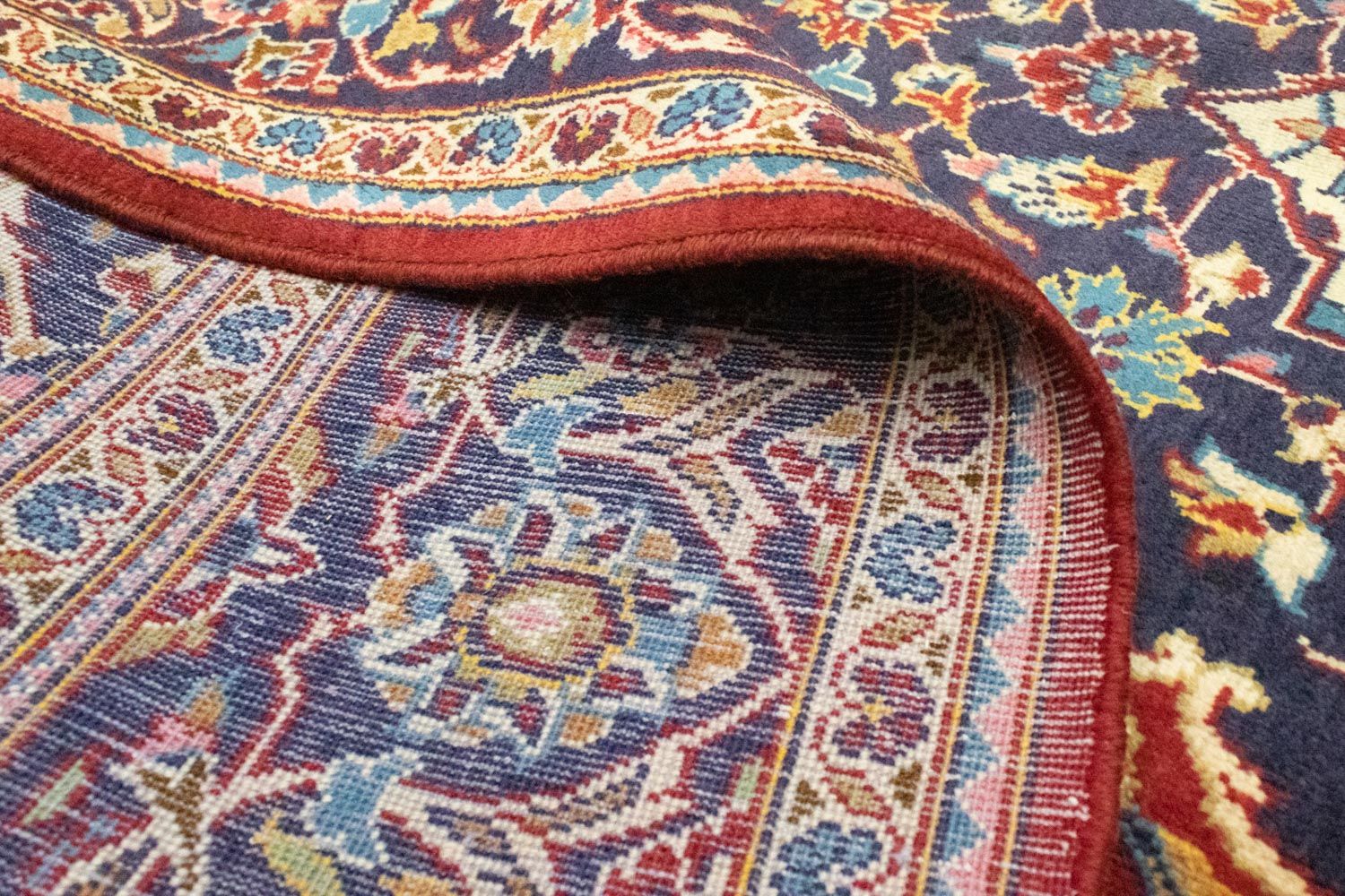 Tapis persan - Keshan - 307 x 192 cm - rouge