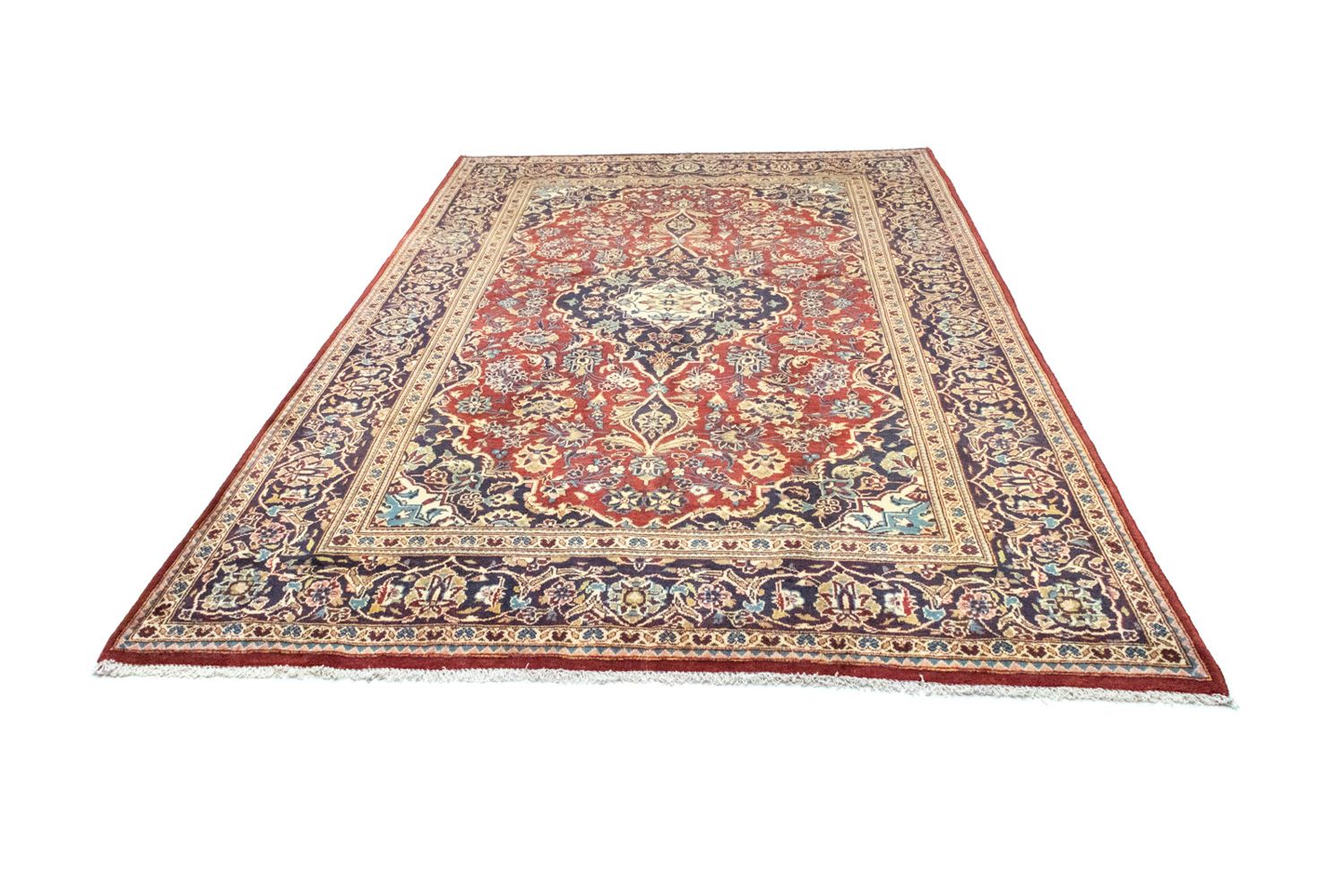Tapis persan - Keshan - 307 x 192 cm - rouge