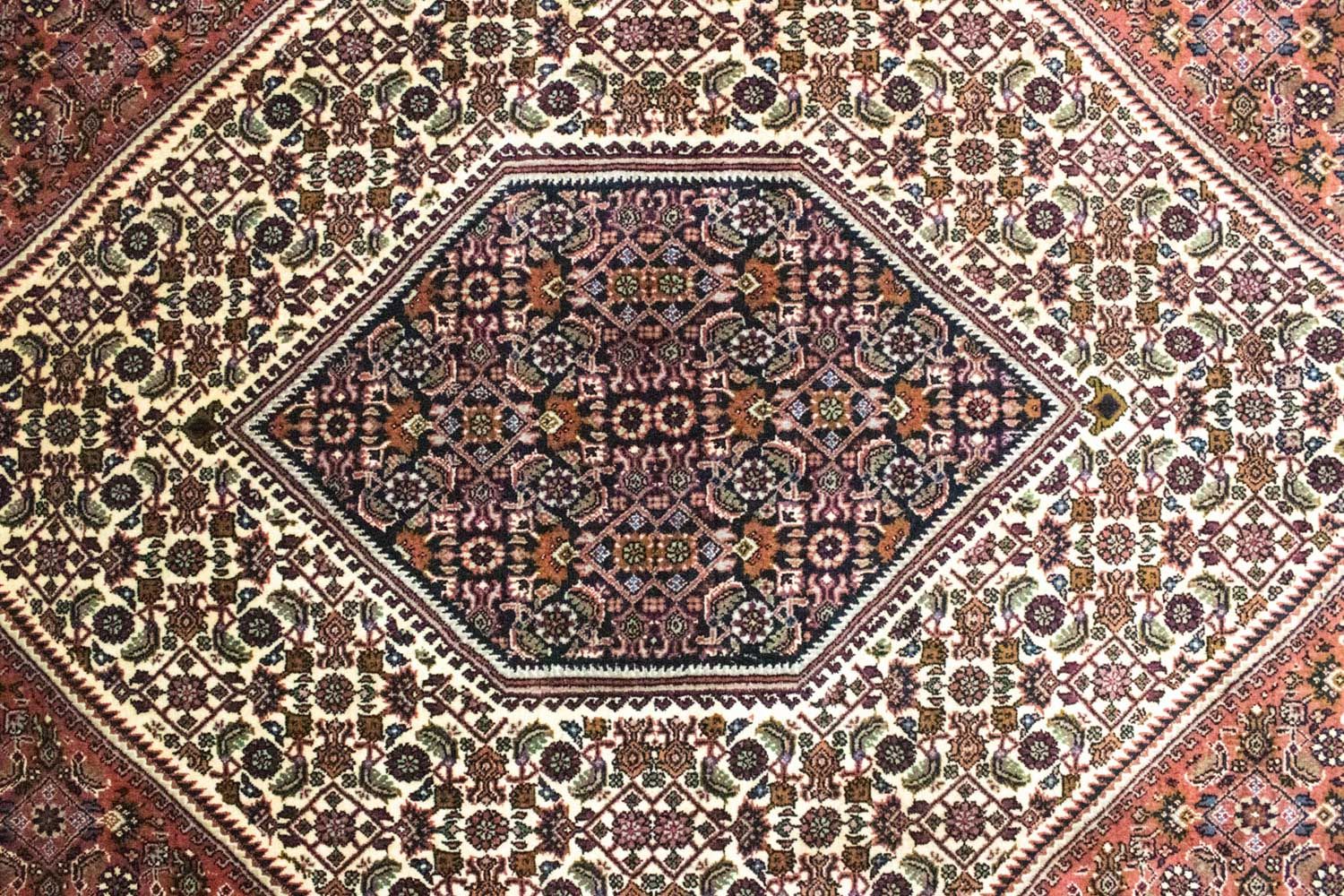 Tapis persan - Bidjar - 303 x 205 cm - rouge