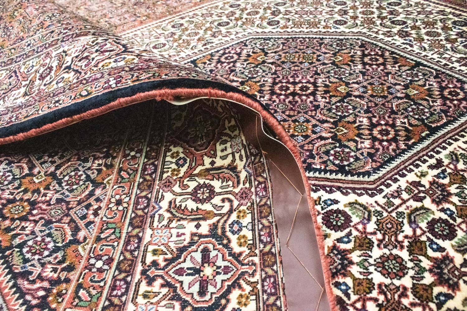 Tapis persan - Bidjar - 303 x 205 cm - rouge