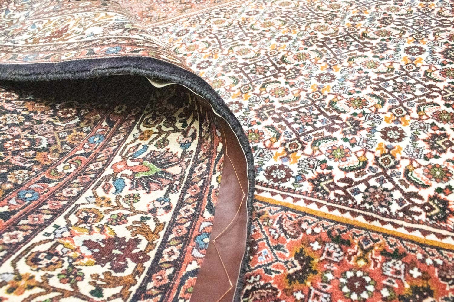 Tapis persan - Bidjar - 298 x 203 cm - rouge
