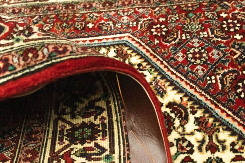 Tapis de couloir Tapis persan - Bidjar - 200 x 89 cm - rouge