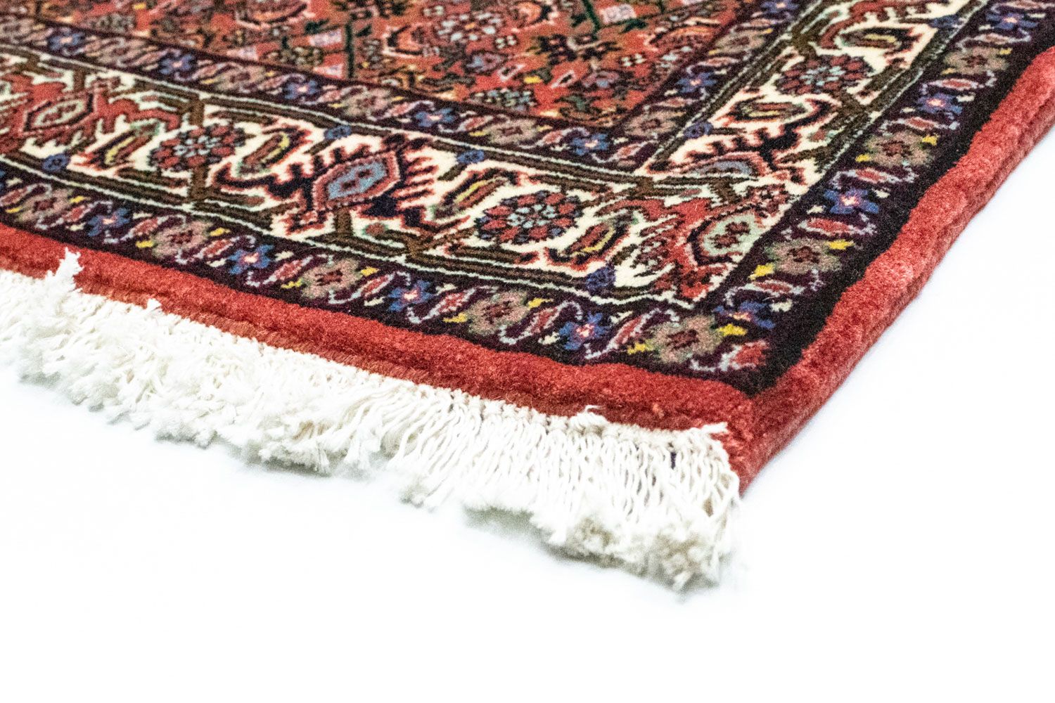 Tapis de couloir Tapis persan - Bidjar - 320 x 90 cm - rouge